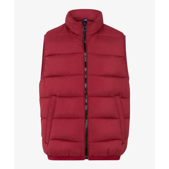 BRAX Jackets & Coats New Brax Dante Quilted Vest Red In Red Poshmark